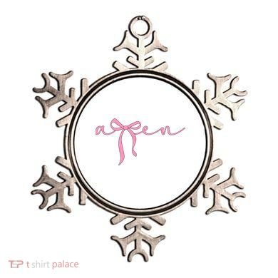Amen Coquette Bow Ornament