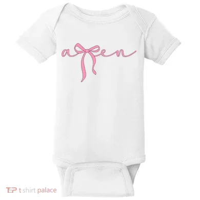 Amen Coquette Bow Baby Bodysuit