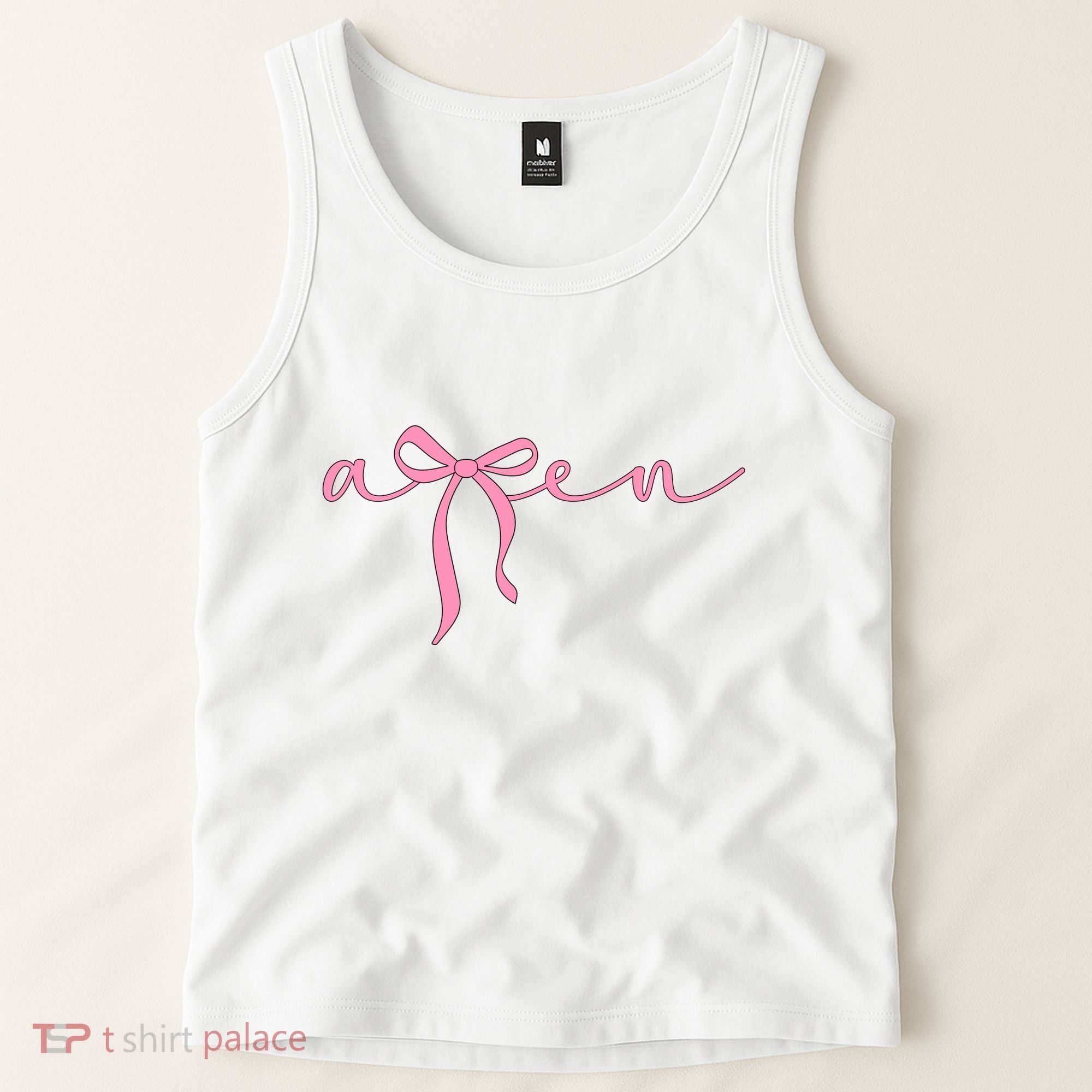 Amen Coquette Bow Tank Top