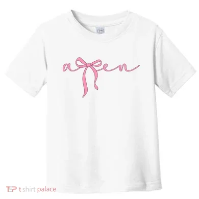Amen Coquette Bow Toddler T-Shirt