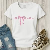 Amen Coquette Bow Women's T-Shirt thumb 3