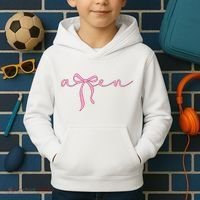 Amen Coquette Bow Kids Hoodie thumb 2