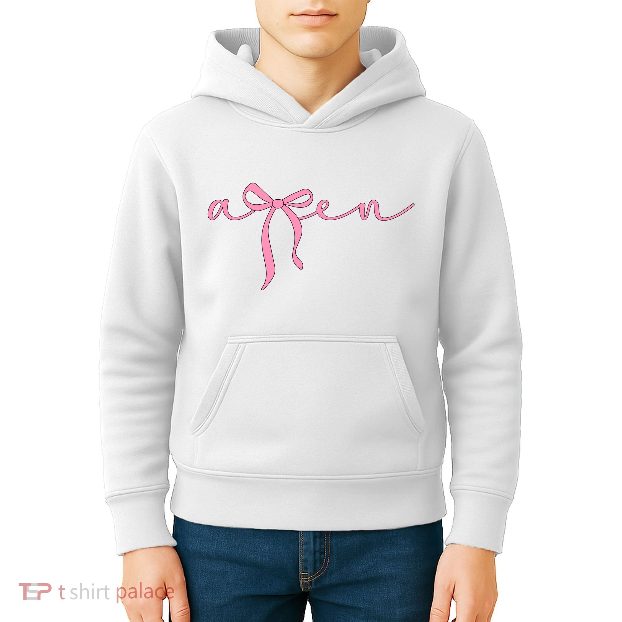 Amen Coquette Bow Kids Hoodie