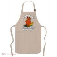 A Clean Beaver Always Gets More Wood Apron thumb 0