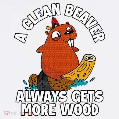 A Clean Beaver Always Gets More Wood Toddler Zip Fleece Hoodie