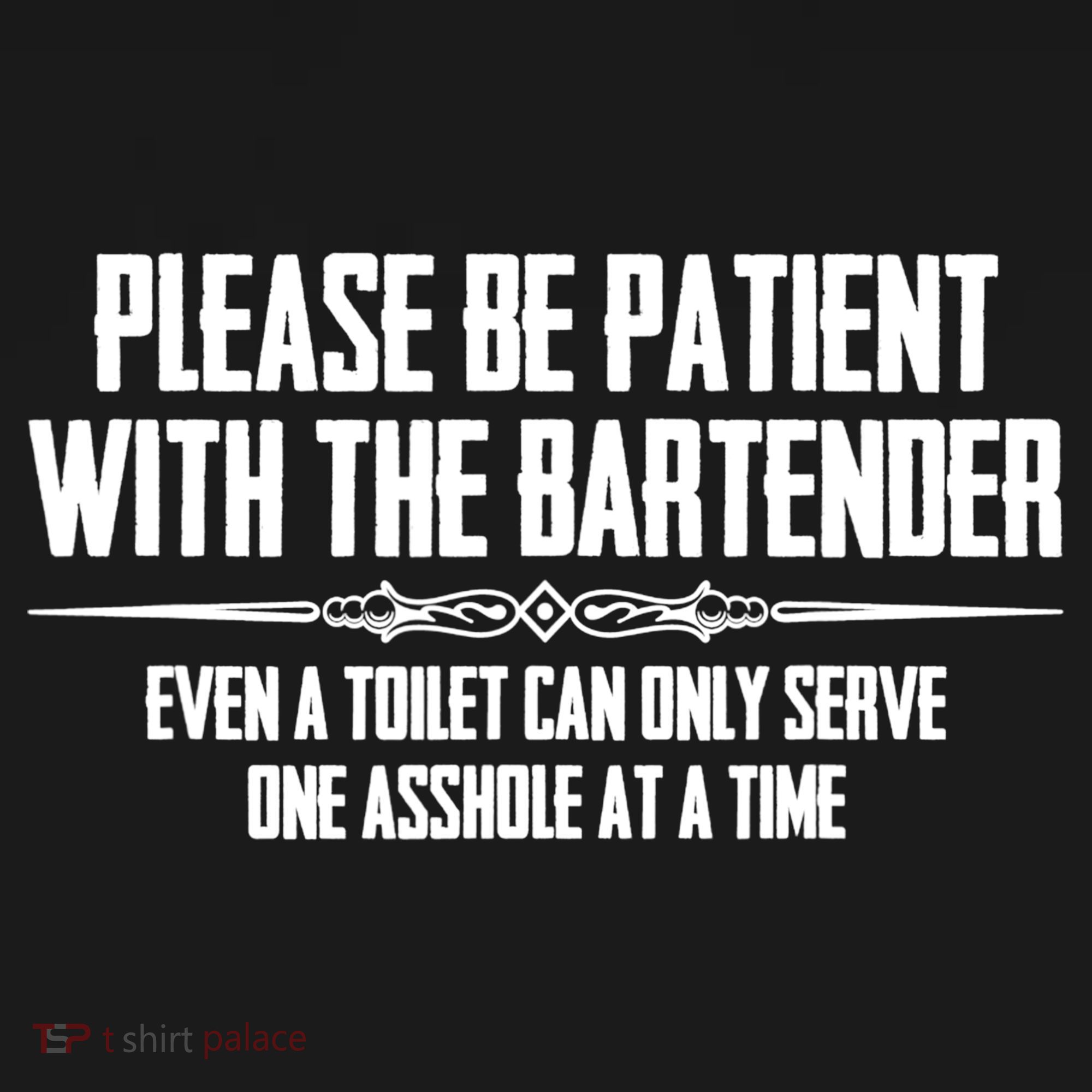 A Cute Bar Owner Gifts Please Be Patient With The Bartender Funny Gift Toddler Hoodie