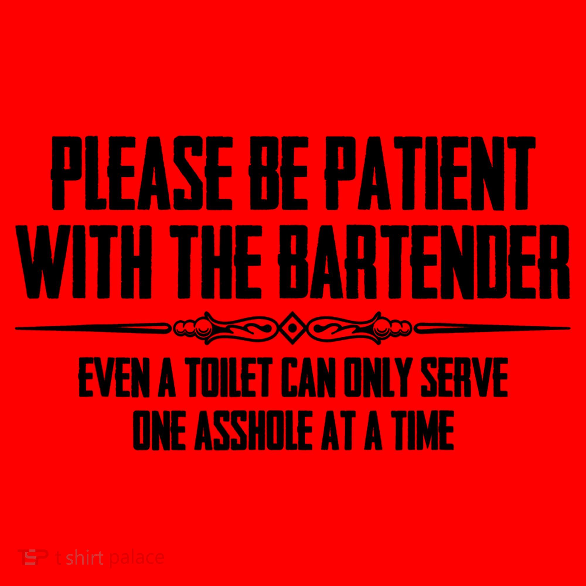 A Cute Bar Owner Gifts Please Be Patient With The Bartender Funny Gift Santa Hat