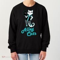Alley Cats Bowling Team Ladies Backside Print Women's Sweatshirt thumb 0