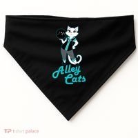 Alley Cats Bowling Team Ladies Backside Print USA-Made Doggie Bandana thumb 0