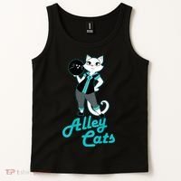 Alley Cats Bowling Team Ladies Backside Print Tank Top thumb 2