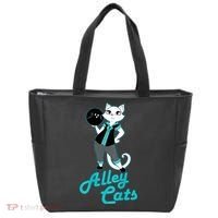 Alley Cats Bowling Team Ladies Backside Print Tote Bag thumb 0