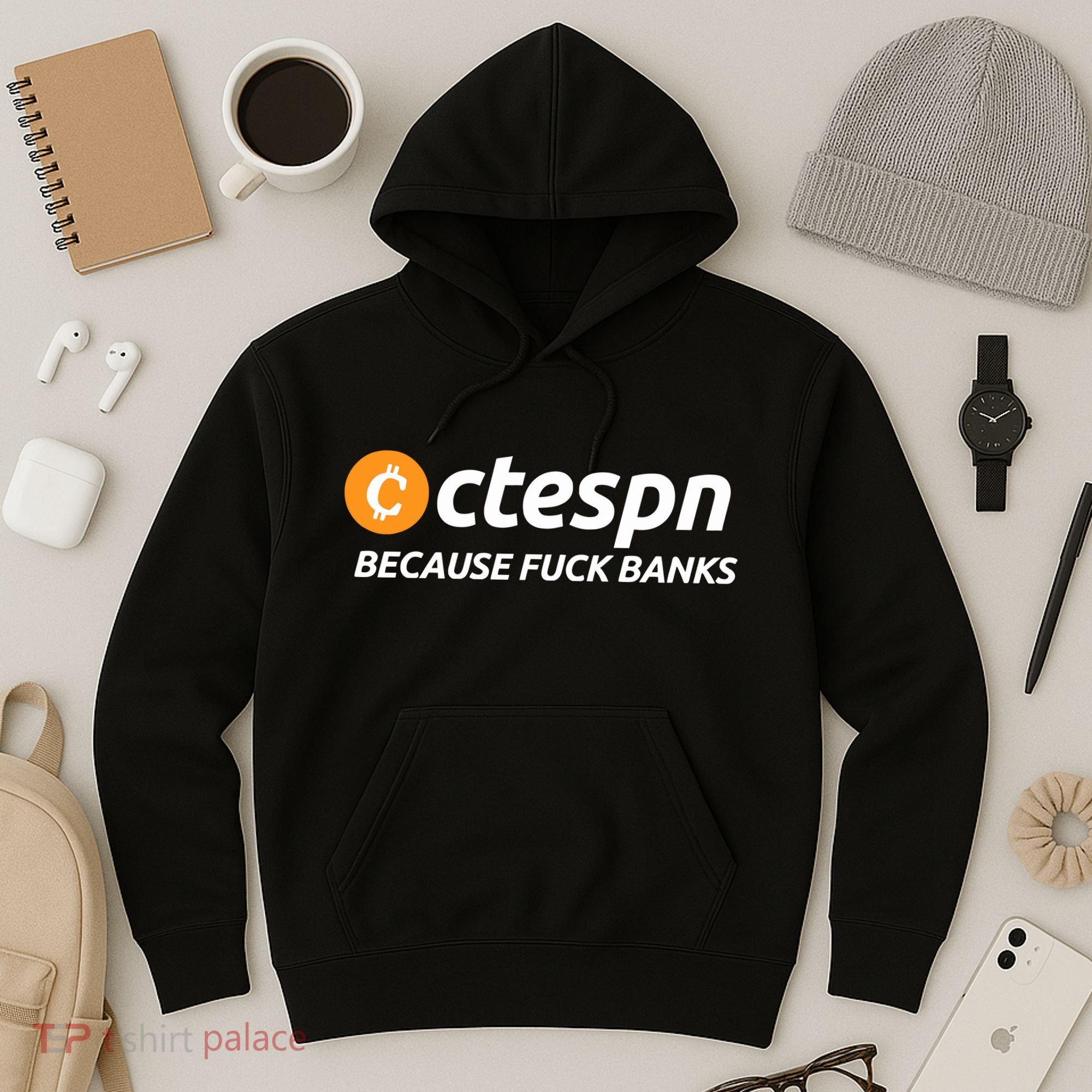 Ab Ctespn Because Fuck Banks Hoodie