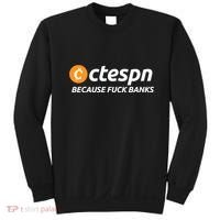 Ab Ctespn Because Fuck Banks Sweatshirt thumb 0