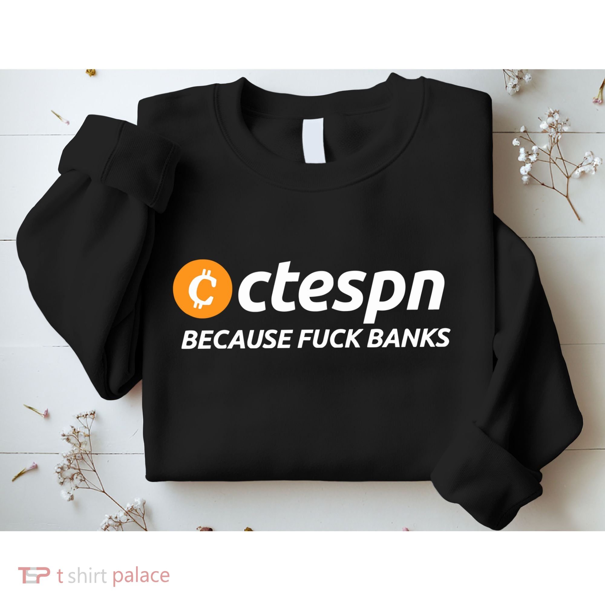 Ab Ctespn Because Fuck Banks Sweatshirt