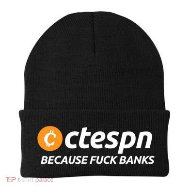 Ab Ctespn Because Fuck Banks Beanie
