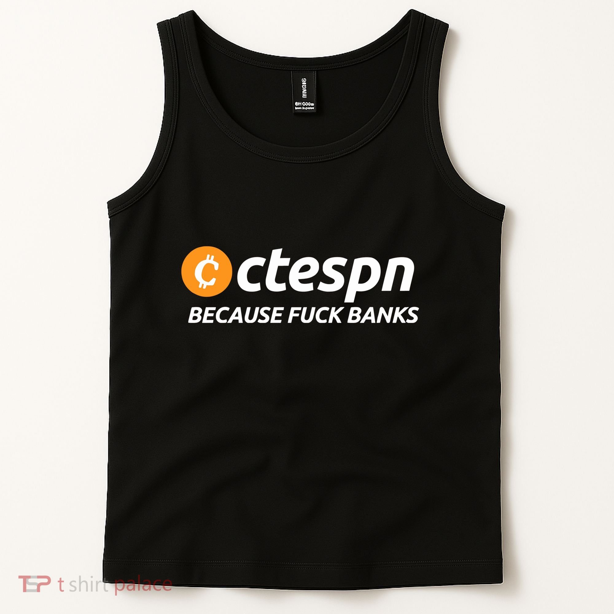 Ab Ctespn Because Fuck Banks Tank Top