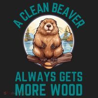A Clean Beaver Always Gets More Wood Women's Sweatshirt thumb 2