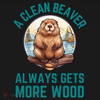 A Clean Beaver Always Gets More Wood Toddler Hoodie thumb 2