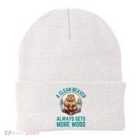 A Clean Beaver Always Gets More Wood Beanie thumb 0