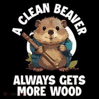A Clean Beaver Always Gets More Wood Coffee Mug thumb 5