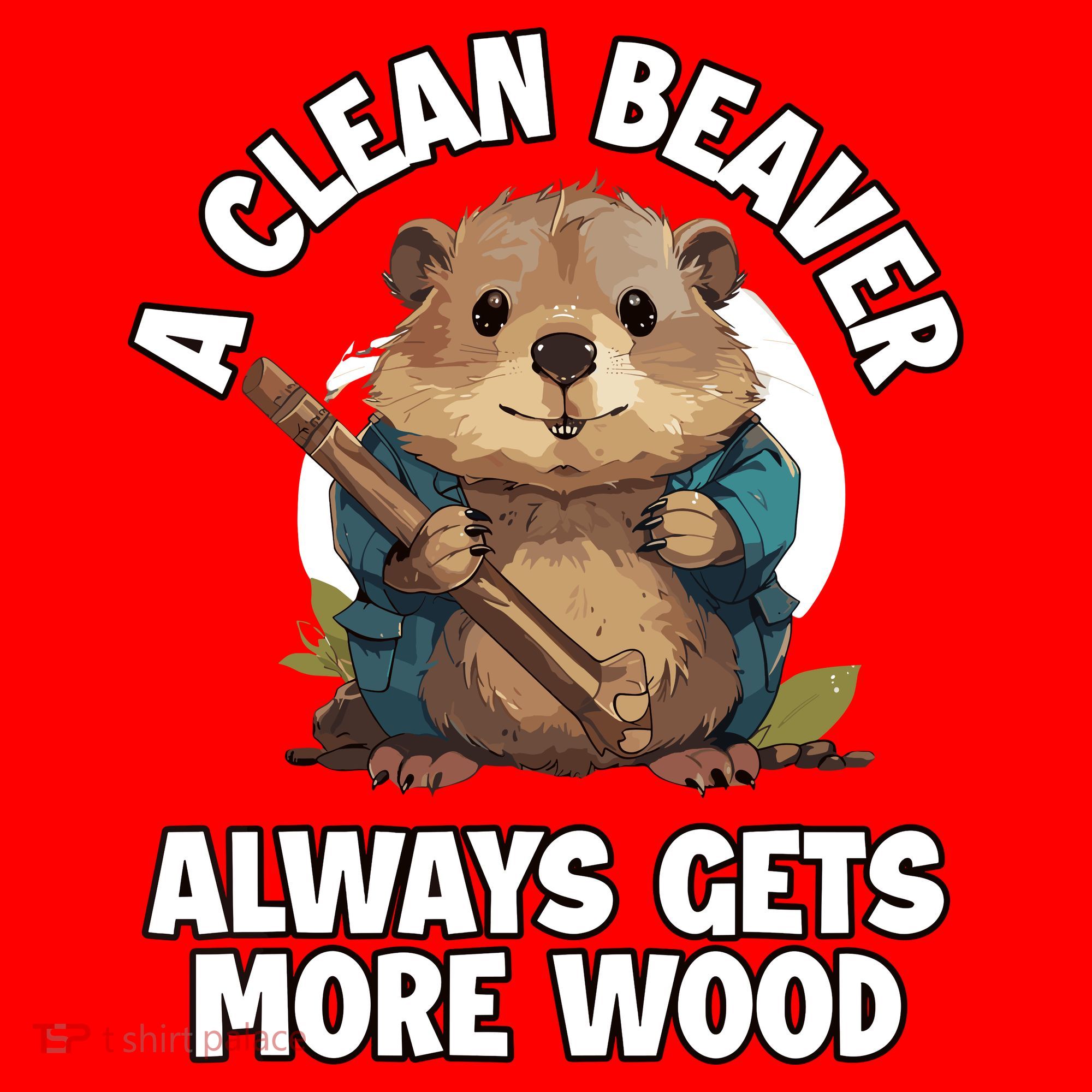 A Clean Beaver Always Gets More Wood Baby Bodysuit