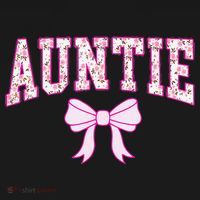 Auntie Coquette Bow Aesthetic Mothers Day Aunt Ornament thumb 1