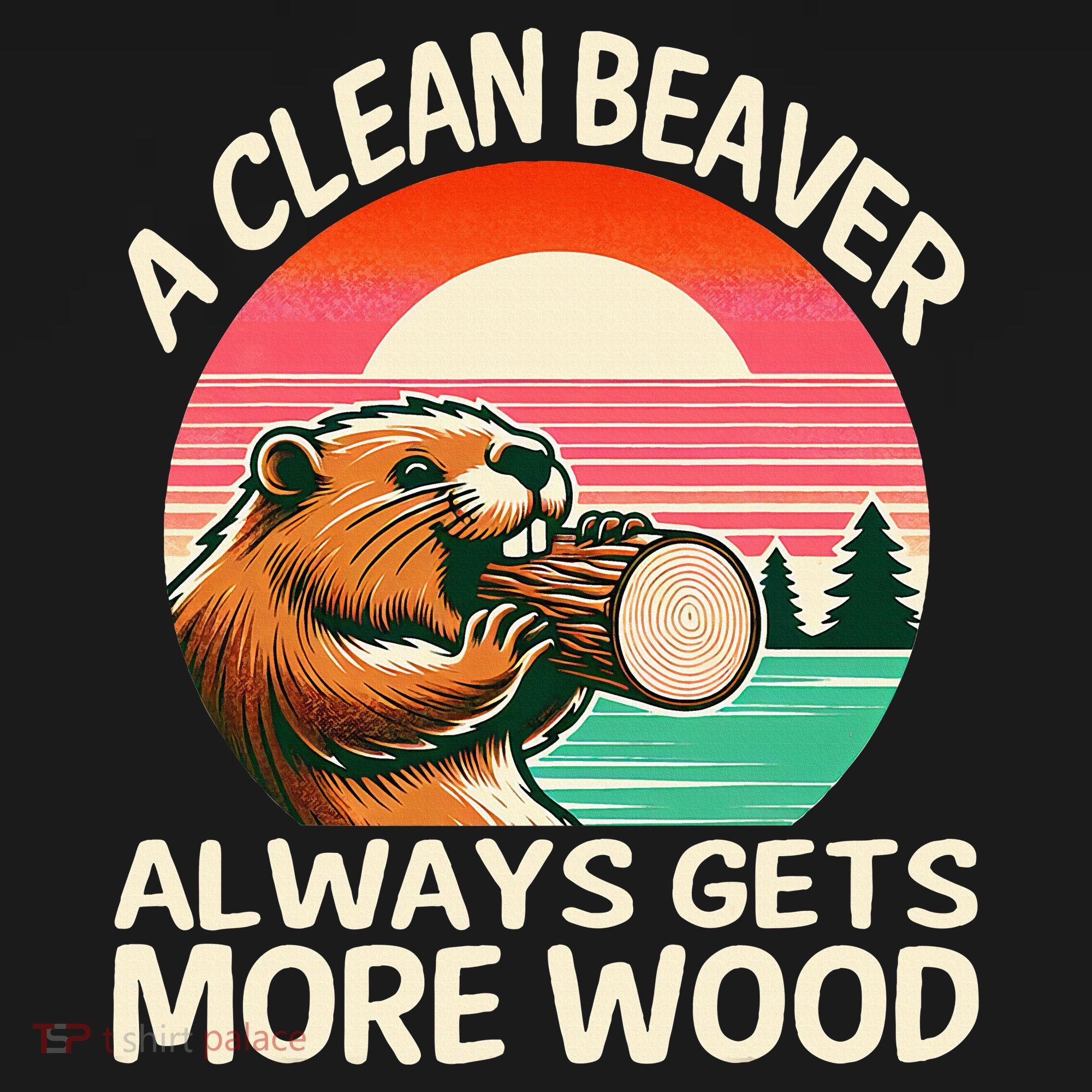A Clean Beaver Always Gets More Wood Funny Adult Joke Visor