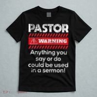 Anything Could Be Used In A Sermon Pastor Preacher Minister T-Shirt thumb 5