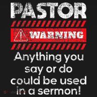 Anything Could Be Used In A Sermon Pastor Preacher Minister Women's Hoodie thumb 2