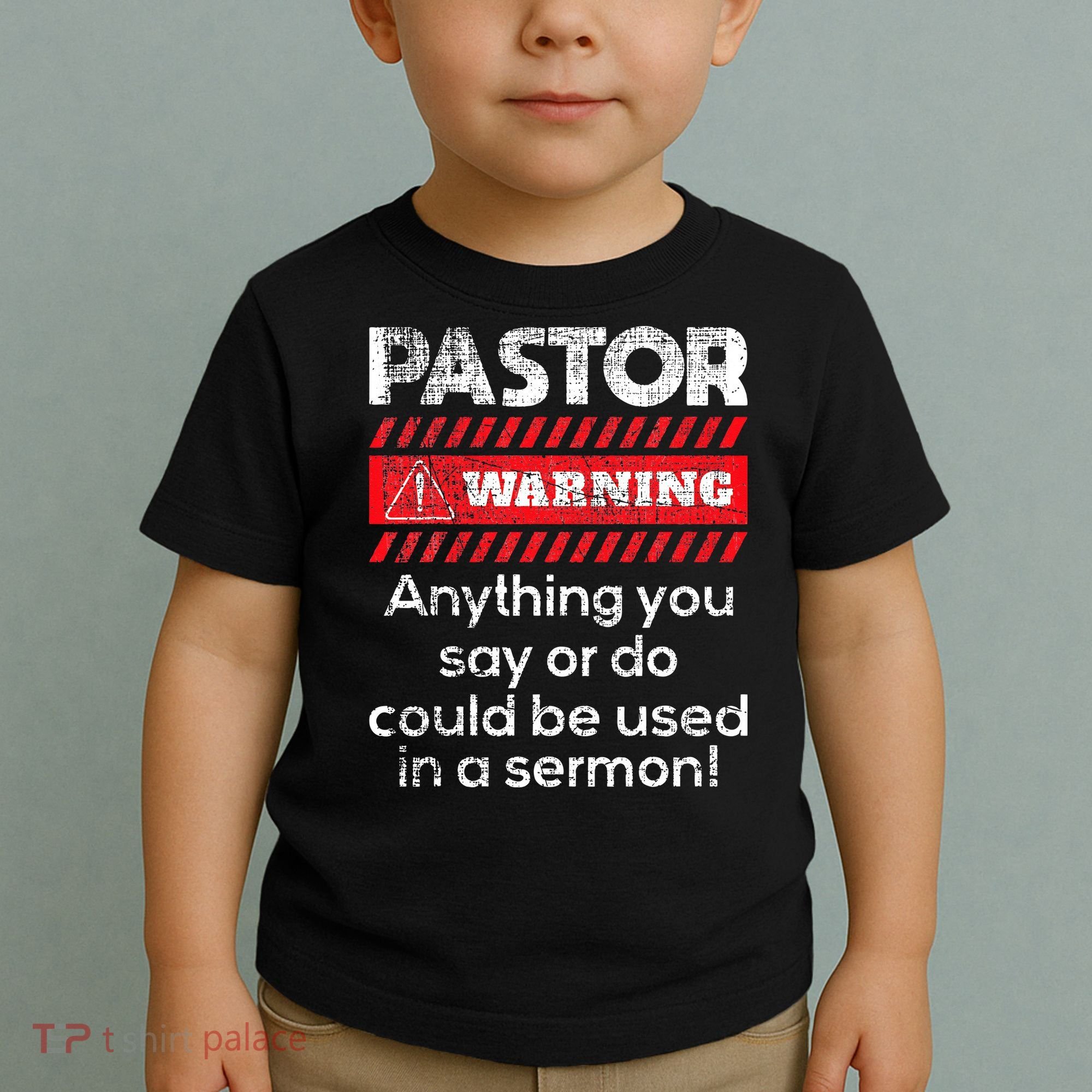 Anything Could Be Used In A Sermon Pastor Preacher Minister Toddler T-Shirt