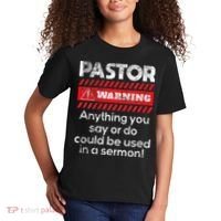 Anything Could Be Used In A Sermon Pastor Preacher Minister Kids T-Shirt thumb 2