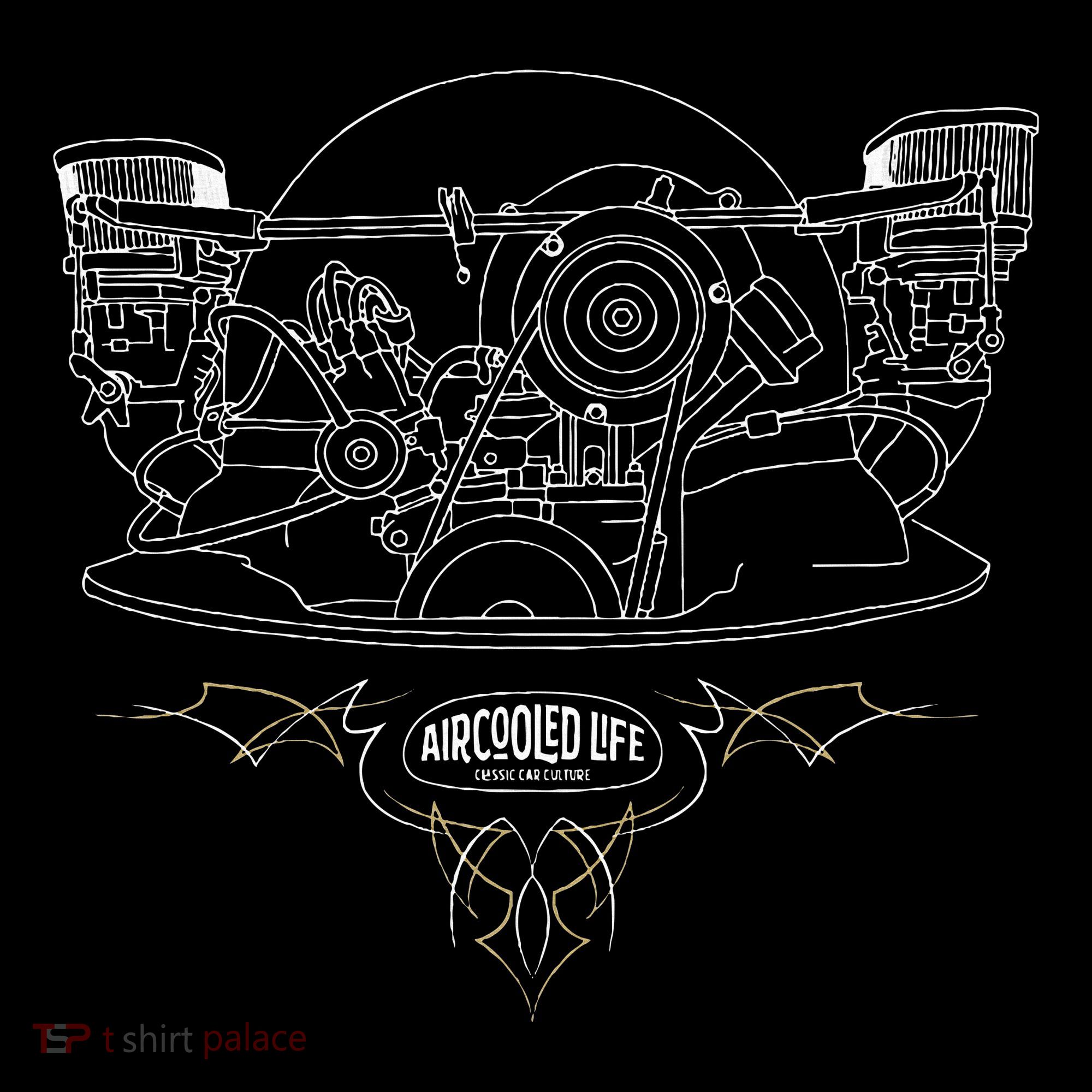 Air Cooled Classic Car Engine Vdub Aircooled Life Mousepad