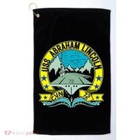 Aircraft Carrier Cvn 72 Uss Abraham Lincoln Golf Towel thumb 0