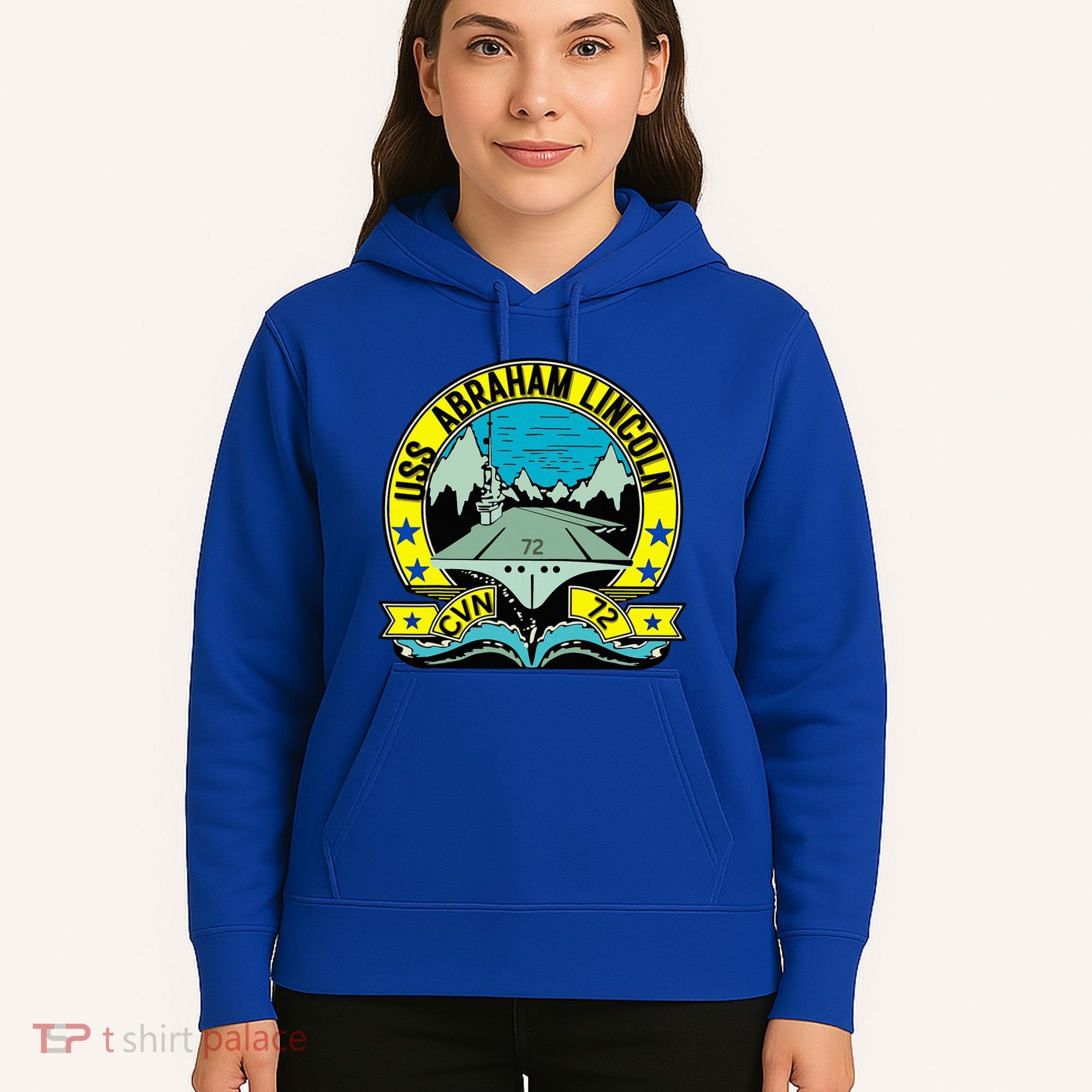 Aircraft Carrier Cvn 72 Uss Abraham Lincoln Hoodie