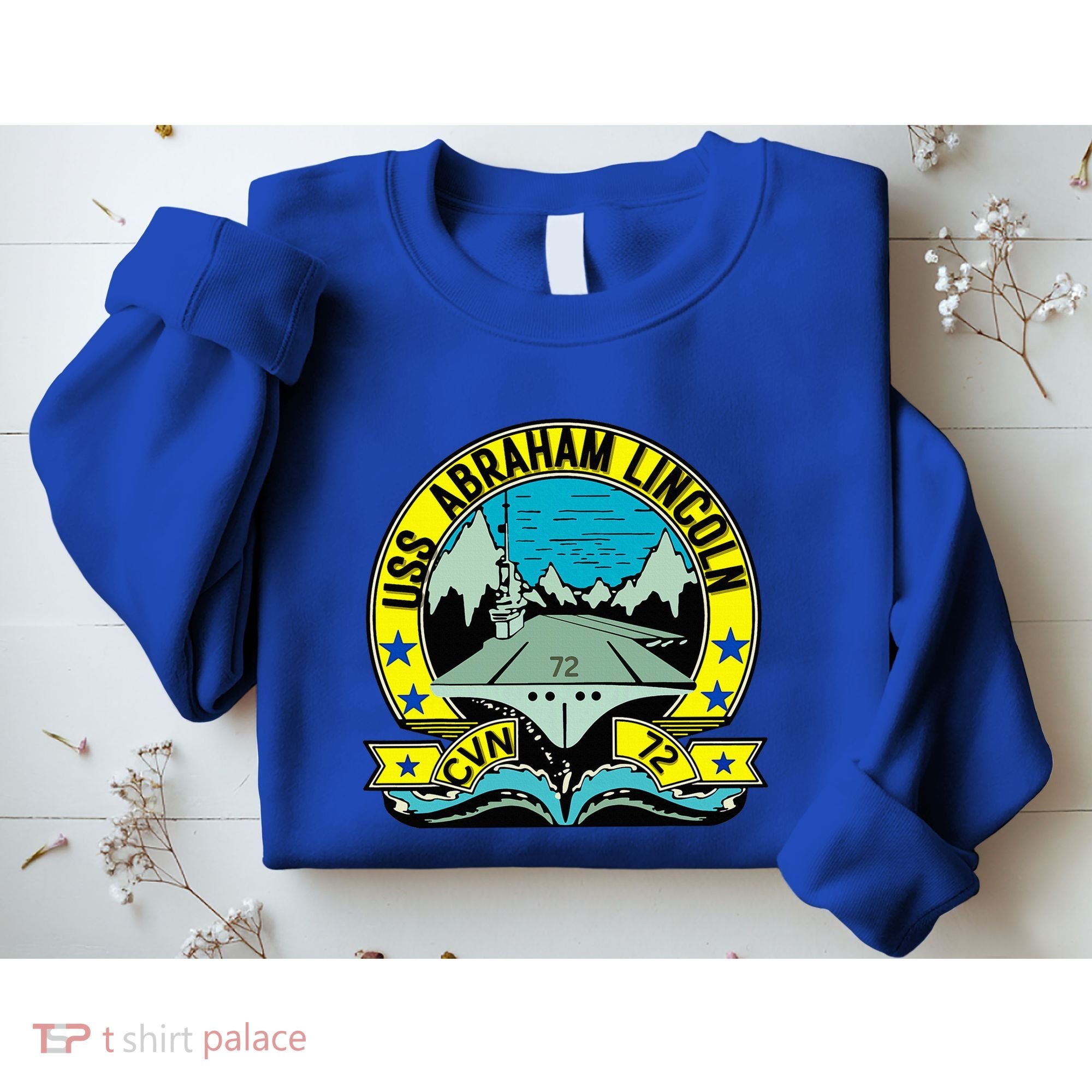 Aircraft Carrier Cvn 72 Uss Abraham Lincoln Sweatshirt