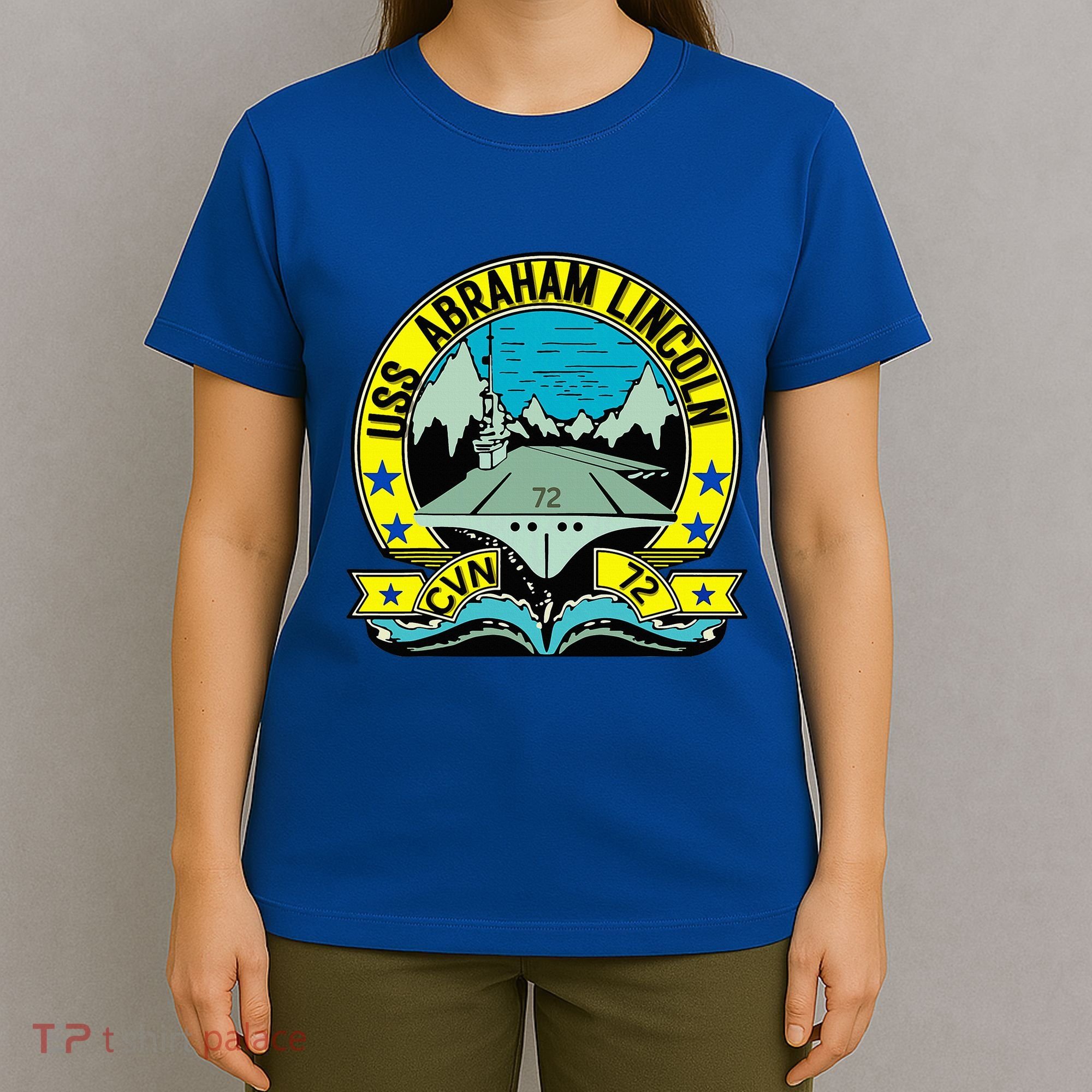 Aircraft Carrier Cvn 72 Uss Abraham Lincoln T-Shirt