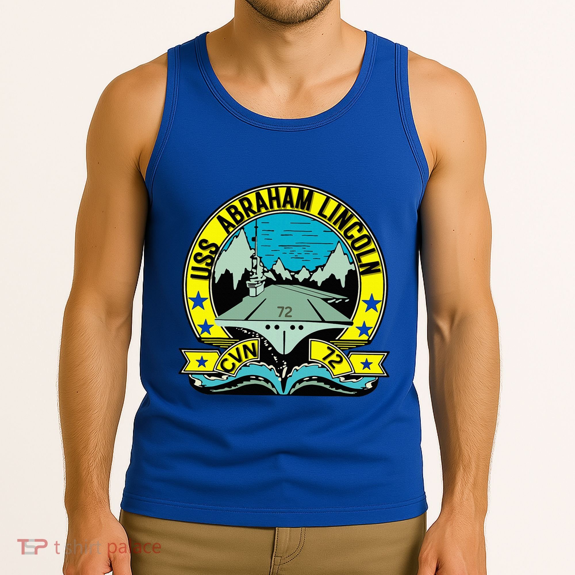 Aircraft Carrier Cvn 72 Uss Abraham Lincoln Tank Top