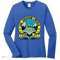 Aircraft Carrier Cvn 72 Uss Abraham Lincoln Women's Long Sleeve Shirt thumb 0