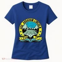 Aircraft Carrier Cvn 72 Uss Abraham Lincoln Women's T-Shirt thumb 0