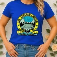 Aircraft Carrier Cvn 72 Uss Abraham Lincoln Women's T-Shirt thumb 2