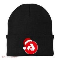 Akash Crypto Christmas Hat, Akash, Funny Crypto Santa Hat, Akash Logo Beanie thumb 0