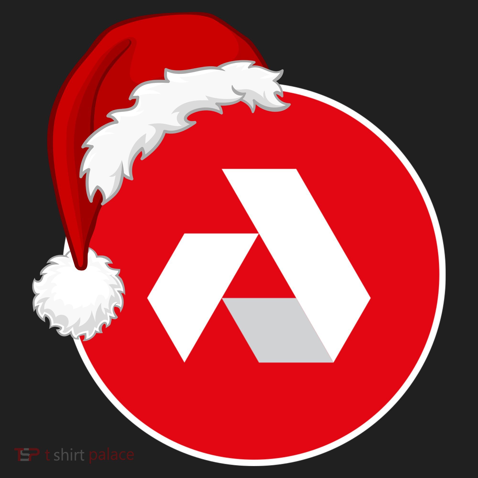 Akash Crypto Christmas Hat, Akash, Funny Crypto Santa Hat, Akash Logo Beanie