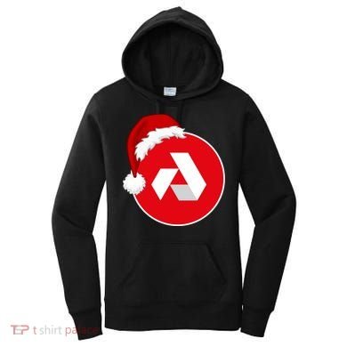 Akash Crypto Christmas Hat, Akash, Funny Crypto Santa Hat, Akash Logo Women's Hoodie