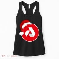 Akash Crypto Christmas Hat, Akash, Funny Crypto Santa Hat, Akash Logo Women's Tank Top thumb 0