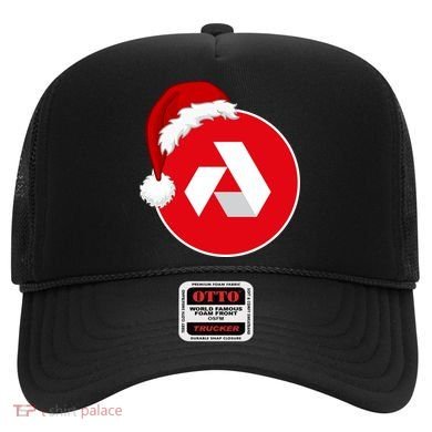 Akash Crypto Christmas Hat, Akash, Funny Crypto Santa Hat, Akash Logo Hat