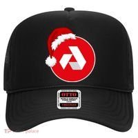 Akash Crypto Christmas Hat, Akash, Funny Crypto Santa Hat, Akash Logo Hat thumb 0
