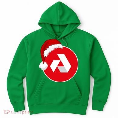 Akash Crypto Christmas Hat, Akash, Funny Crypto Santa Hat, Akash Logo Hoodie