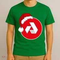 Akash Crypto Christmas Hat, Akash, Funny Crypto Santa Hat, Akash Logo T-Shirt thumb 3