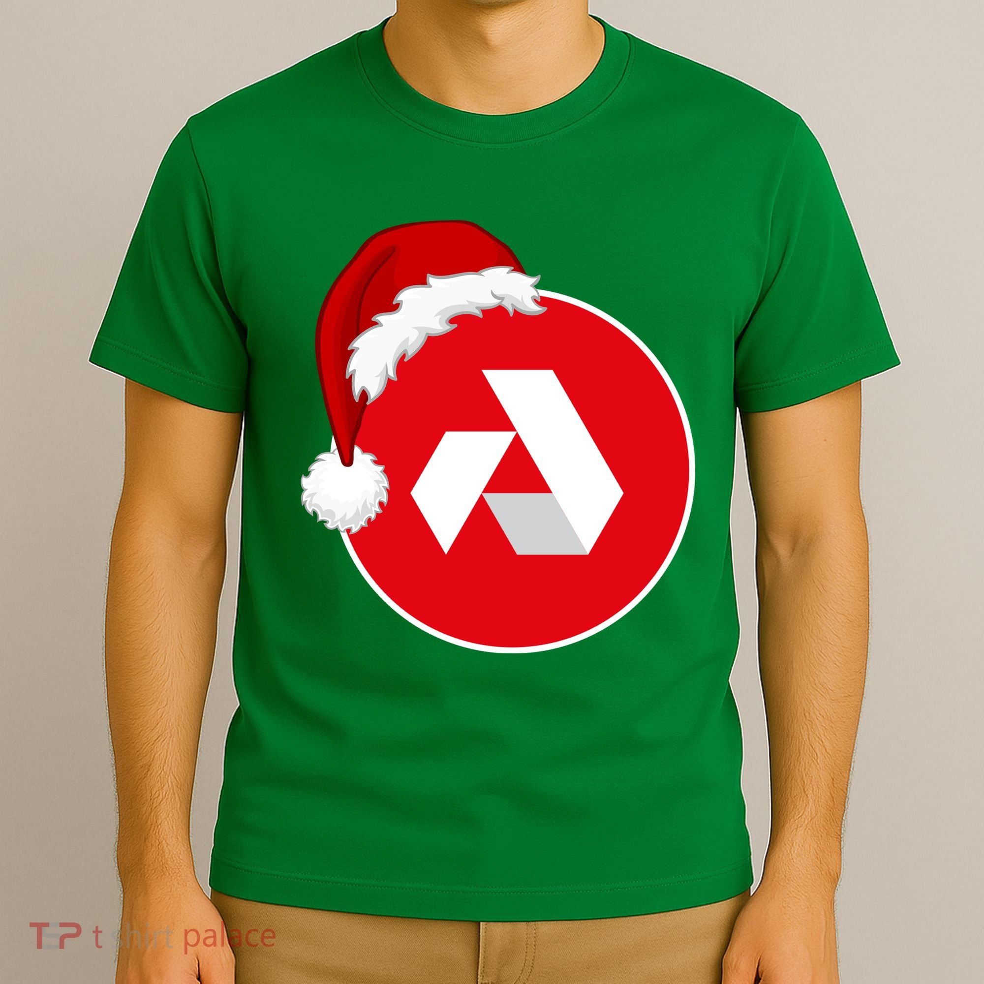 Akash Crypto Christmas Hat, Akash, Funny Crypto Santa Hat, Akash Logo T-Shirt