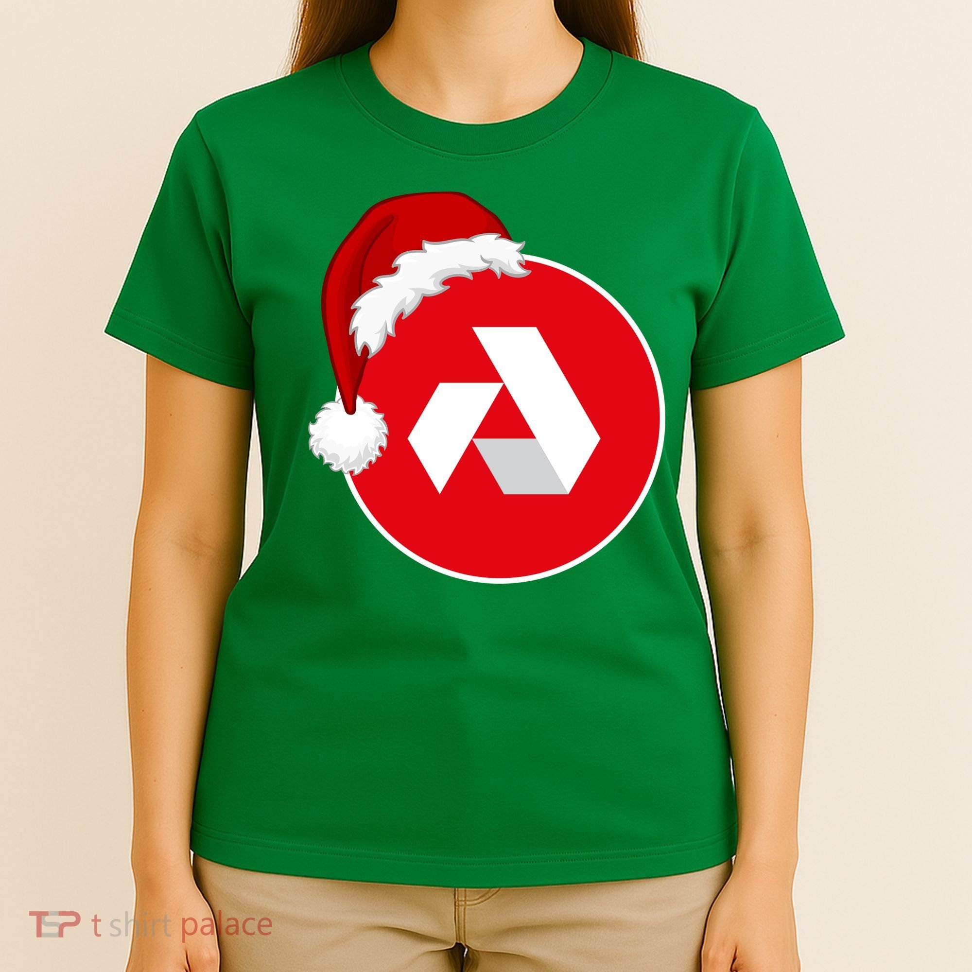 Akash Crypto Christmas Hat, Akash, Funny Crypto Santa Hat, Akash Logo T-Shirt
